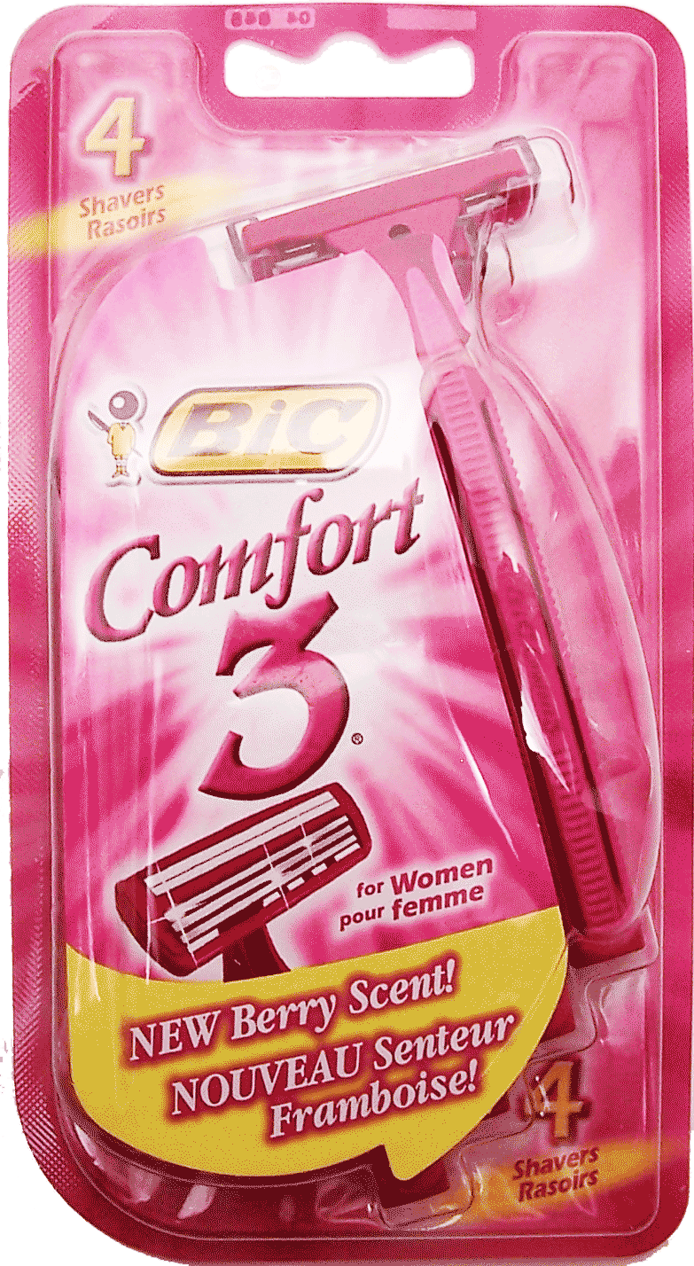 Bic&nbsp;Comfort 3&nbsp;disposable razors for women, sensitive skin Full-Size Picture
